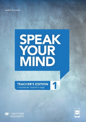 SPEAK YOUR MIND 1 TCHRS (+ TCHRS APP) - JOANNE TAYLORE-KNOWL