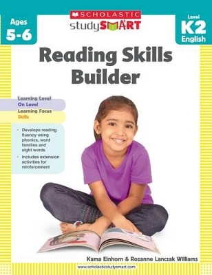 STUDY SMART : READING SKILLS BUILDER (K2) PB - ROZANNE LANCZ