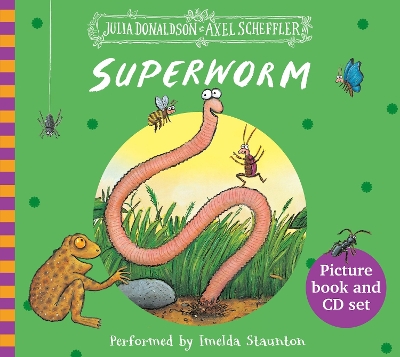 SUPERWORM BOOK   CD PB - JULIA DONALDSON-AXEL SCHEFFLER