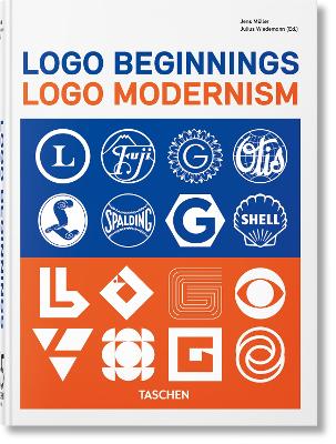TASCHEN 45TH EDITION : LOGO BEGINNINGS. LOGO MODERNISM. 45TH