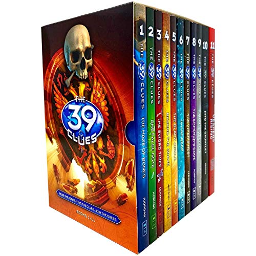 THE 39 CLUES SERIES COMPLETE COLLECTION BOOKS 1 - 11 BOX SET
