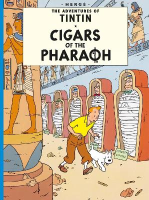 THE ADVENTURES OF TINTIN   CIGARS OF THE PHARAOH PB - HERGE