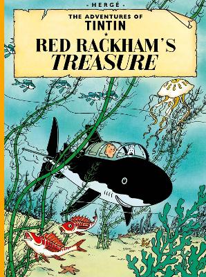 THE ADVENTURES OF TINTIN   RED RACKHAMS TREASURE - HERGE