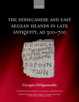 THE DODECANESE AND THE EASTERN AEGEAN ISLANDS IN LATE ANTIQU