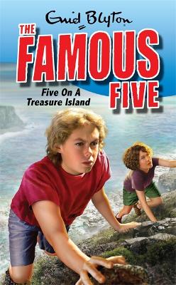 THE FAMOUS FIVE : FIVE ON A TREASURE ISLAND PB - ENID BLYTON