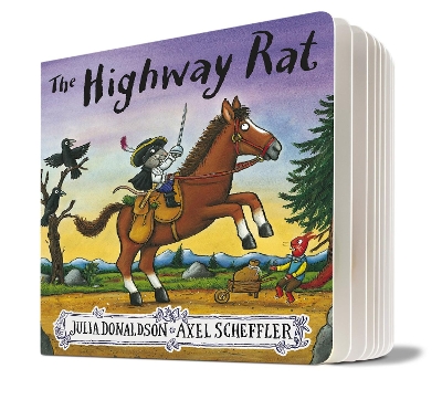 THE HIGHWAY RAT GIFT EDITION BOARD BOOK - JULIA DONALDSON-AX