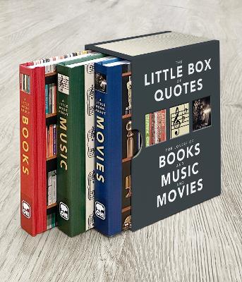 THE LITTLE BOX OF QUOTES : FOR LOVERS OF BOOKS MUSIC AND MOV