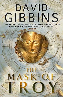THE MASK OF TROY PB A FORMAT - DAVID GIBBINS