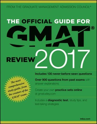 THE OFFICIAL GUIDE FOR GMAT REVIEW 2017  PB - GMAC (GRADUATE