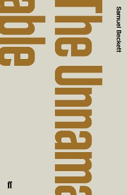THE UNNAMABLE PB B FORMAT - SAMUEL BECKETT-EIMEAR MCBRIDE