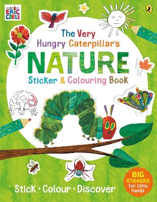 THE VERY HUNGRY CATERPILLAR’S NATURE STICKER AND COLOURING B