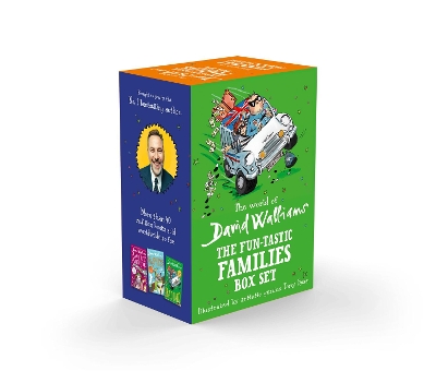 THE WORLD OF DAVID WALLIAMS : FUN-TASTIC FAMILIES PB BOX SET