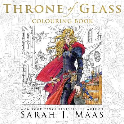 THRONE OF GLASS COLOURING BOOK PB - SARAH J. MAAS-YVONNE GIL