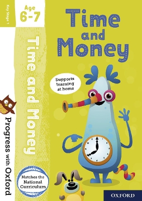 TIME AND MONEY AGE 6-7 BOOK/STICKERS/WEBSITE LINK - DEBBIE S