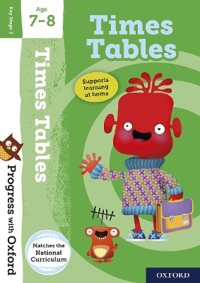 TIMES TABLES AGE 7-8 BOOK/STICKERS/WEBSITE LINK - KATE ROBIN