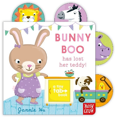 TINY TABS : BUNNY BOO HAS LOST HER TEDDY HC BBK - NOSY CROW