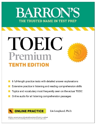 TOEIC PREMIUM: 6 PRACTICE TESTS + ONLINE AUDIO TENTH EDITION