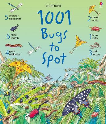 USBORNE : 1001 BUGS TO SPOT HC - EMMA HELBROUGH-TERI GOWER