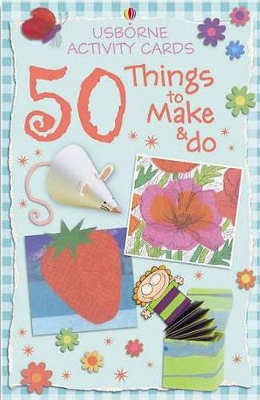 USBORNE ACTIVITY CARDS : 50 EASTER THINGS TO MAKE   DO PB -