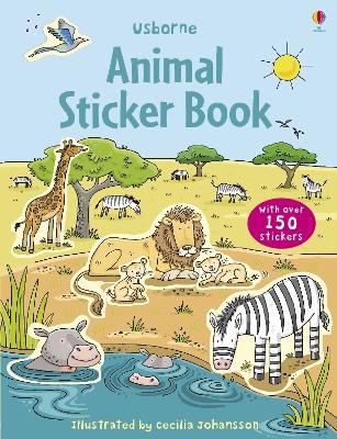 USBORNE : ANIMAL FIRST STICKER BOOK PB - JESSICA GREENWELL-C