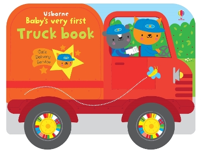USBORNE : BABYS VERY FIRST TRUCK BOOK - FIONA WATT-STELLA BA