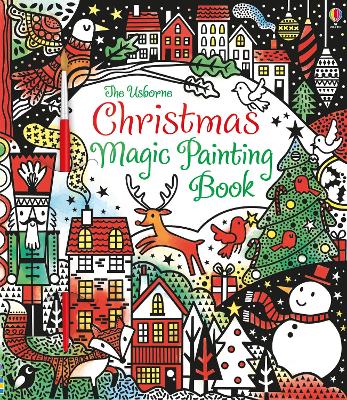 USBORNE : CHRISTMAS MAGIC PAINTING BOOK - FIONA WATT-ERICA H
