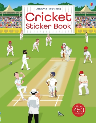 USBORNE : CRICKET STICKER BOOK - EMILY BONE-PAUL NICHOLLS