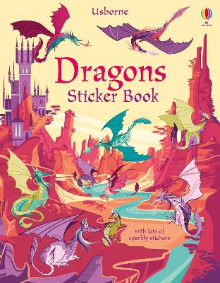 USBORNE : DRAGONS STICKER BOOK PB - FIONA WATT-CAMILLA GAROF