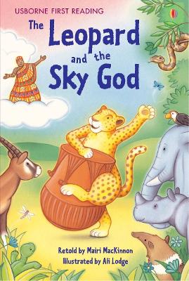 USBORNE FIRST READING 3: THE LEOPARD AND THE SKY GOD HC - MA