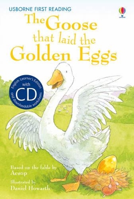 USBORNE FIRST READING GOOSE THAT LAID THE GOLDEN EGG HC - MA