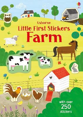 USBORNE FIRST STICKER BOOK : FARM PB - JESSICA GREENWELL-LOU