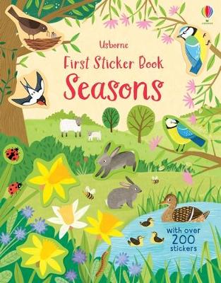 USBORNE FIRST STICKER BOOK : SEASONS PB - HOLLY BATHIE-JEAN