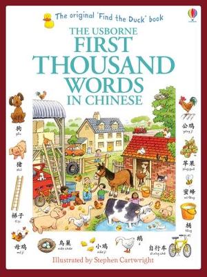 USBORNE : FIRST THOUSAND WORDS IN CHINESE  PB - HEATHER AMER