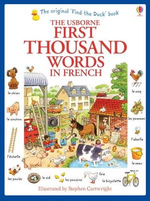 USBORNE : FIRST THOUSAND WORDS IN FRENCH PB - HEATHER AMERY-