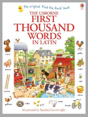 USBORNE : FIRST THOUSAND WORDS IN LATIN PB - HEATHER AMERY-S