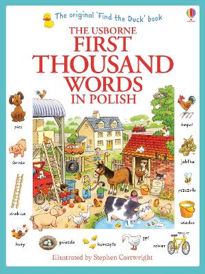 USBORNE : FIRST THOUSAND WORDS IN POLISH PB - HEATHER AMERY-