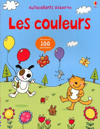 USBORNE : LES COULEURS-AUTOCOLLANTS -