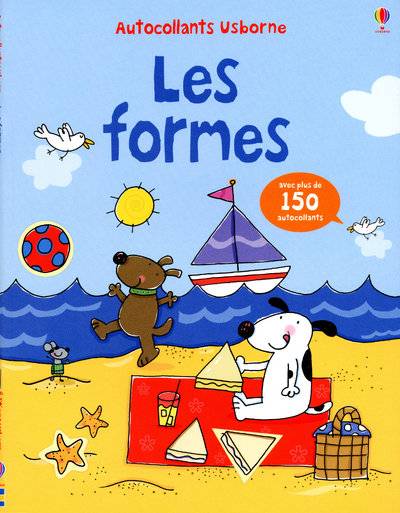 USBORNE : LES FORMES-AUTOCOLLANTS -