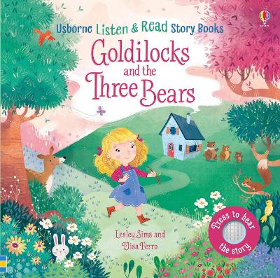 USBORNE LISTEN   READ STORY BOOKS: GOLDILOCKS AND THE THREE