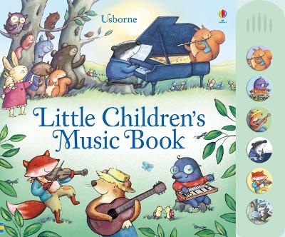 USBORNE : LITTLE CHILDRENS MUSIC BOOK HC - FIONA WATT-ELISA
