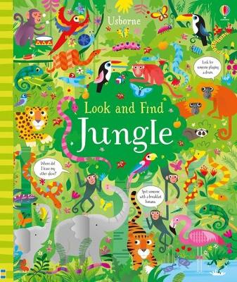 USBORNE : LOOK AND FIND JUNGLE HC - KIRSTEEN ROBSON-GARETH L