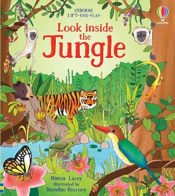 USBORNE LOOK INSIDE: THE JUNGLE HC BBK - MINNA LACEY-BRENDAN