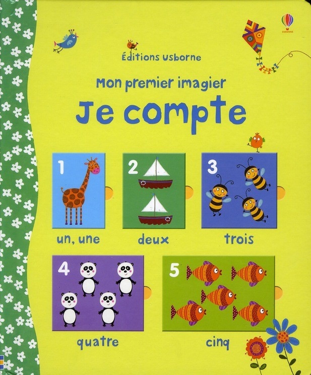 USBORNE : MON PREMIER IMAGIER-JE COMPTE -
