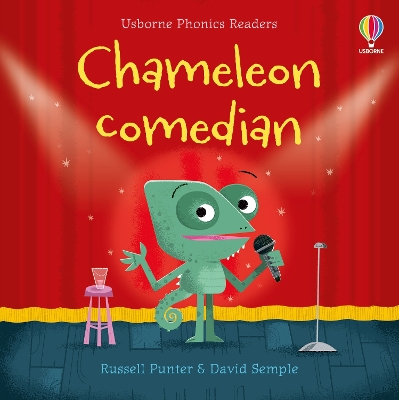 USBORNE PHONIC READERS : CHAMELEON COMEDIAN PB - RUSSELL PUN