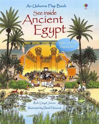 USBORNE : SEE INSIDE ANCIENT EGYPT BOARD BOOK - ROB LLOYD JO