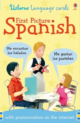 USBORNE : SPANISH FIRST PICTURES FLASHCARDS - FELICITY BROOK