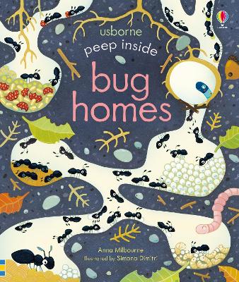 USBORNE TOUCHY-FEELY BUG HOMES - ANNA MILBOURNE-SIMONA DIMIT