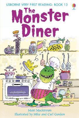 USBORNE VERY FIRST READING 13: THE MONSTER DINER HC - MAIRI