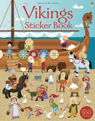 USBORNE : VIKINGS STICKER BOOK - FIONA WATT-PAUL NICHOLLS