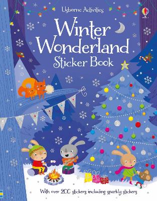 USBORNE : WINTER WONDERLAND STICKER BOOK - FIONA WATT-STELLA